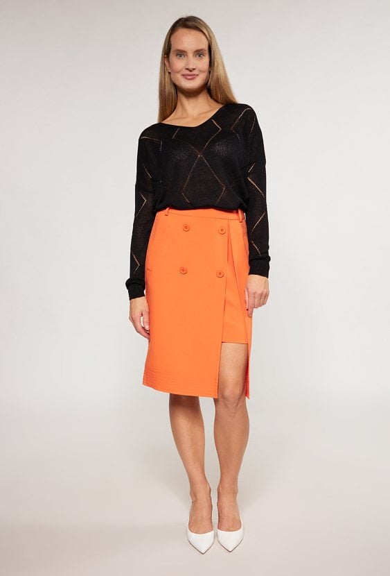 Spódnica mini z kieszeniami