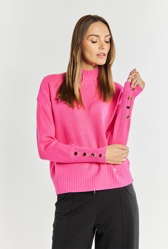 Sweter damski o luźnym kroju