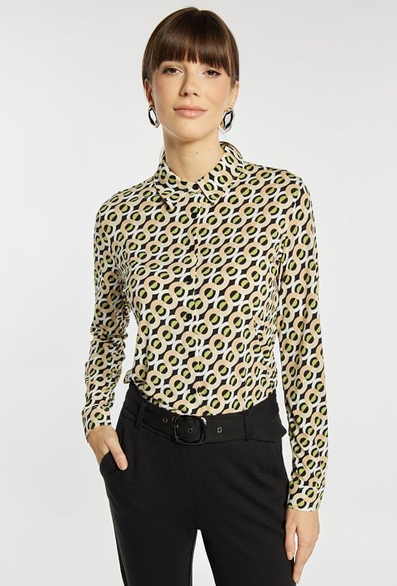 Koszula damska z wzorem