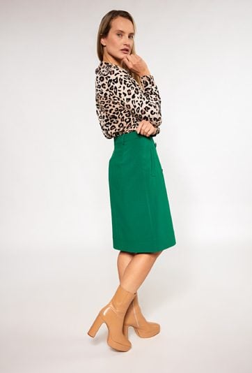 Spódnica mini z kieszeniami