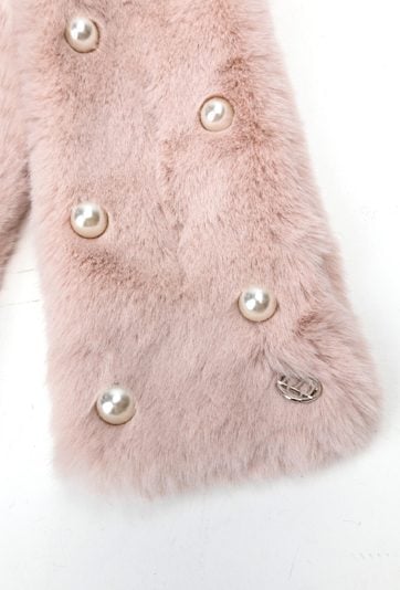 Krótki szalik z koralikami