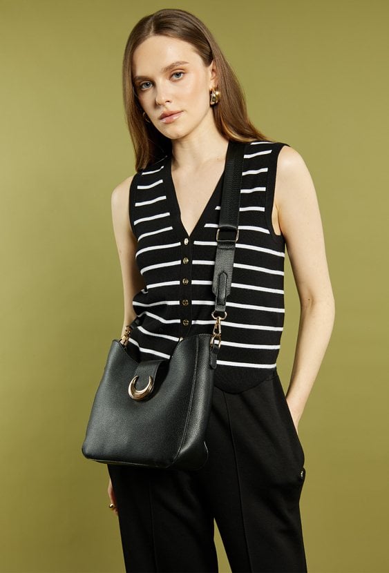 Stylowa torebka z saszetką