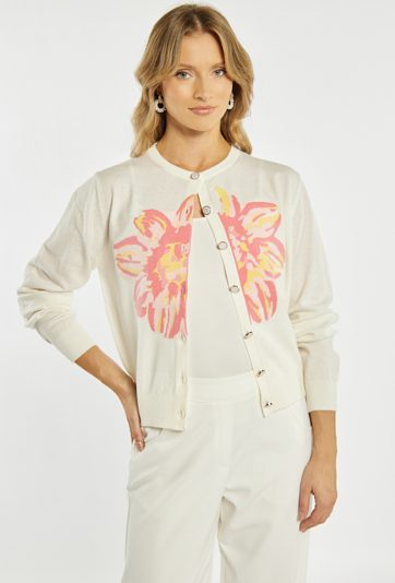 Sweter damski z wzorem