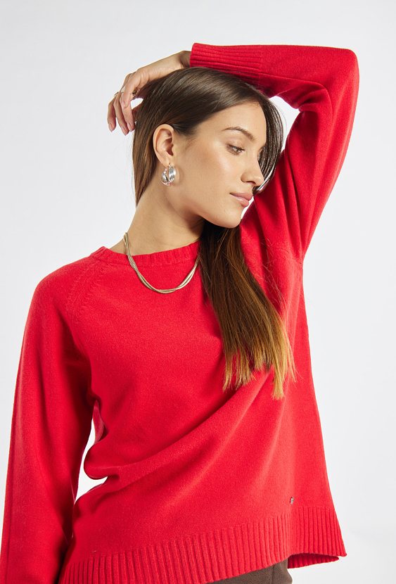 Sweter damski z wiskozy