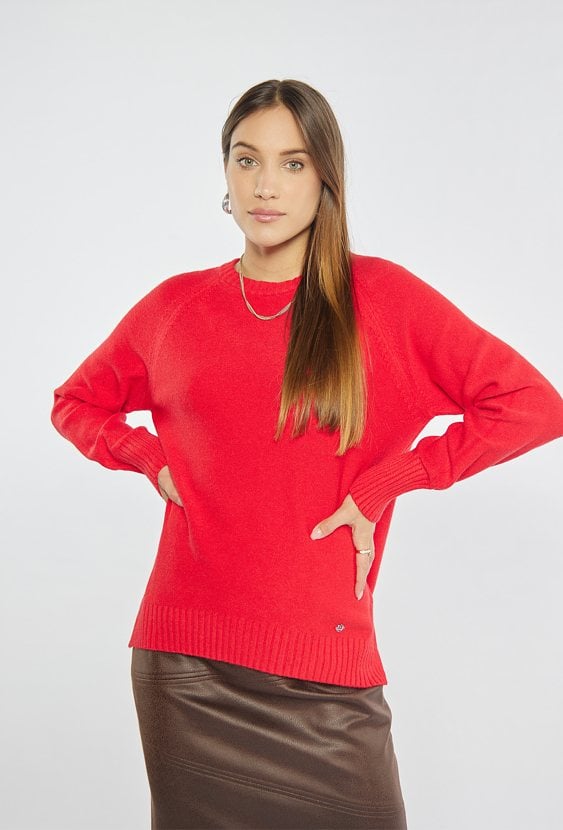 Sweter damski z wiskozy