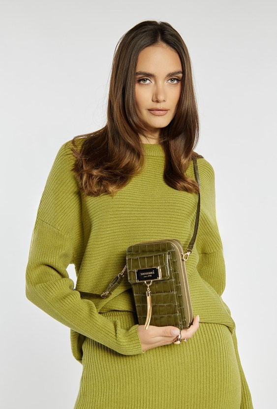 Torebka na telefon z wzorem