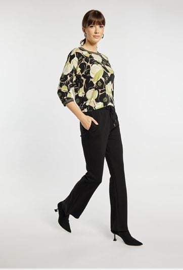 Spodnie damskie z wiązaniem