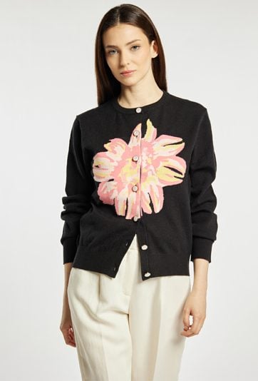 Sweter damski z wzorem