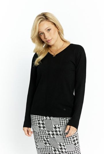 Wiskozowy sweter damski