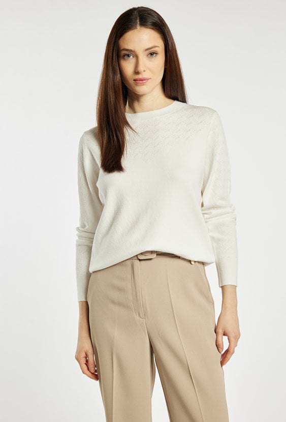 Sweter damski z wiskozą