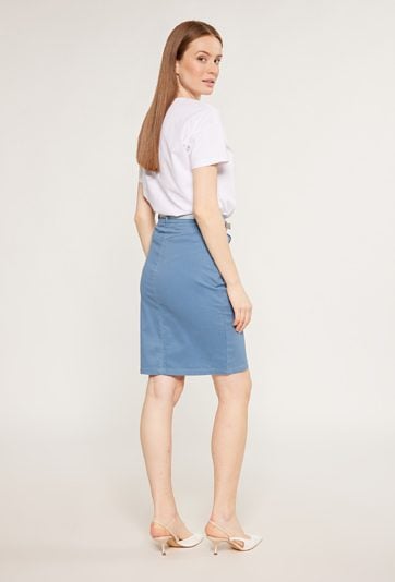 Spódnica damska z paskiem