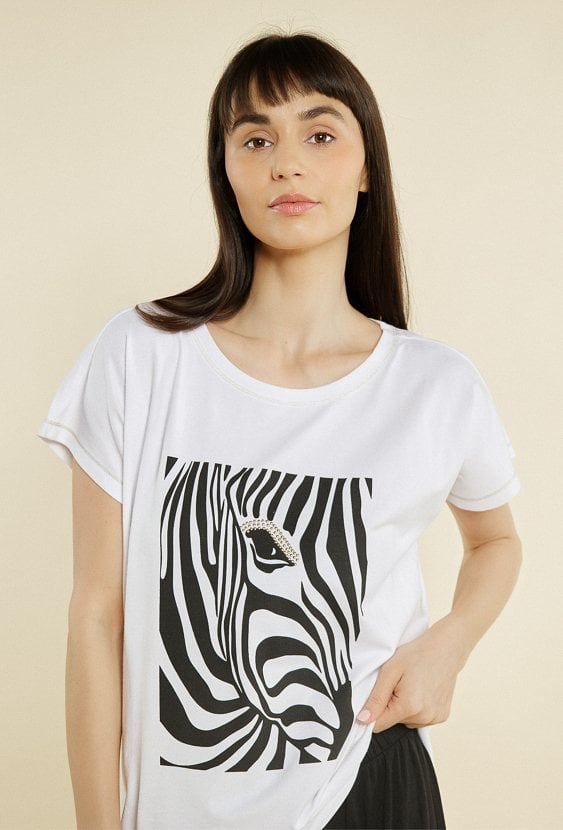 Koszulka od piżamy z wzorem