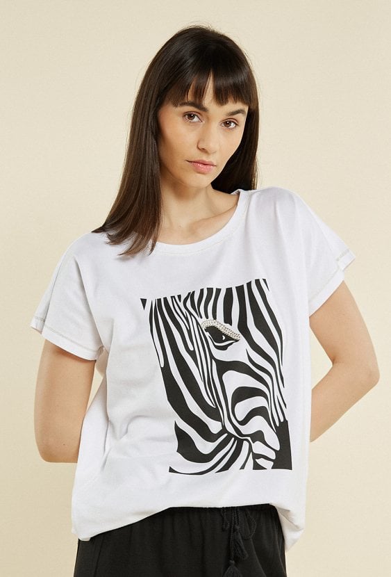 Koszulka od piżamy z wzorem