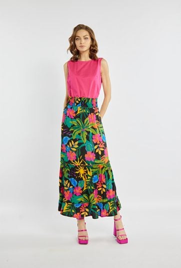 Bluzka w intensywnym kolorze