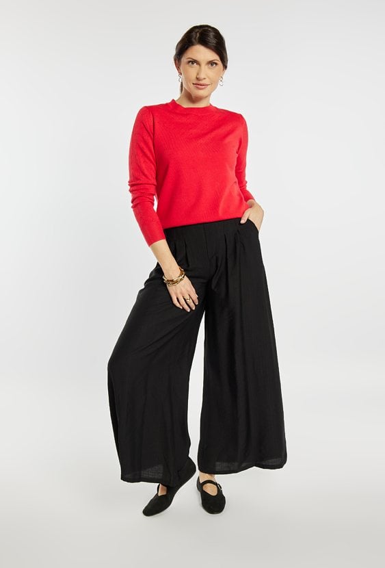 Sweter damski z wiskozą