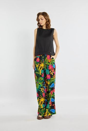 Czarna bluzka damska