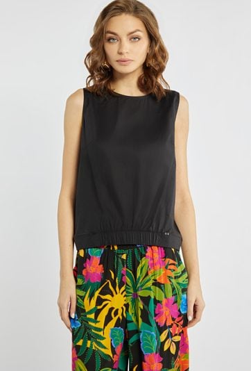 Czarna bluzka damska