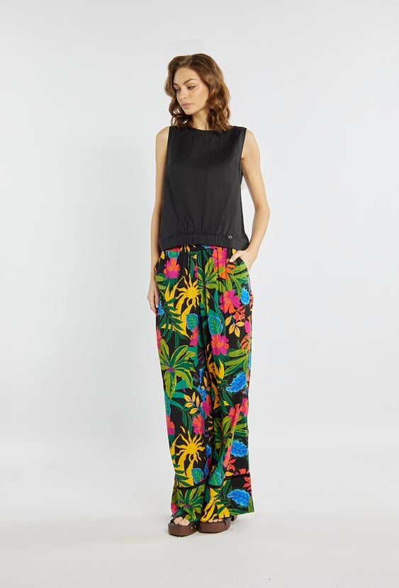 Czarna bluzka damska