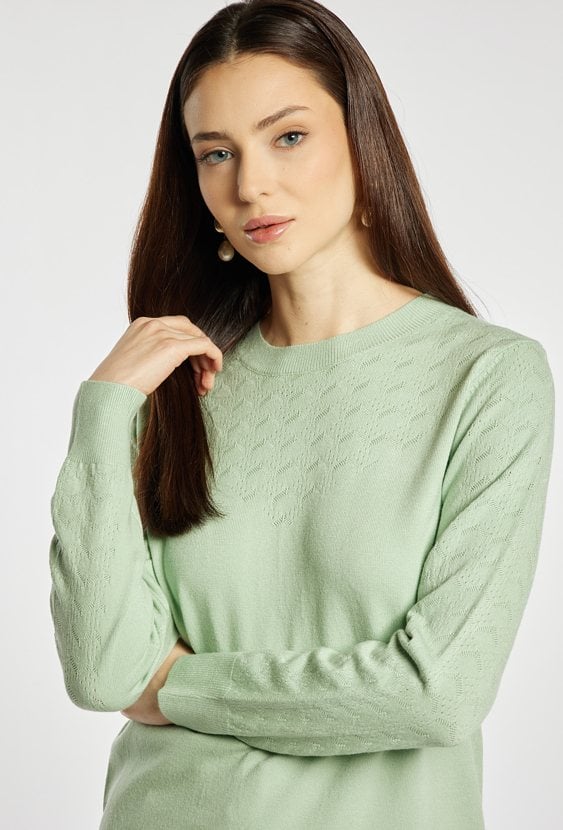 Sweter damski z wiskozą