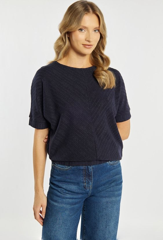 Bluzka damska z lekkim połyskiem