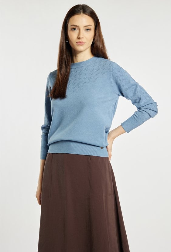 Sweter damski z wiskozą
