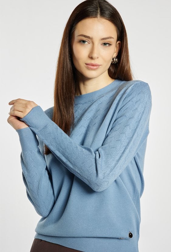 Sweter damski z wiskozą