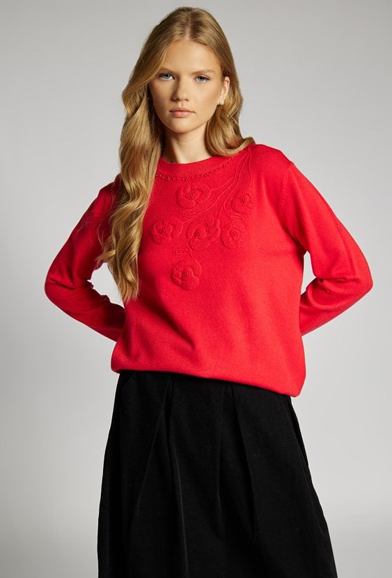Sweter z wiskozą