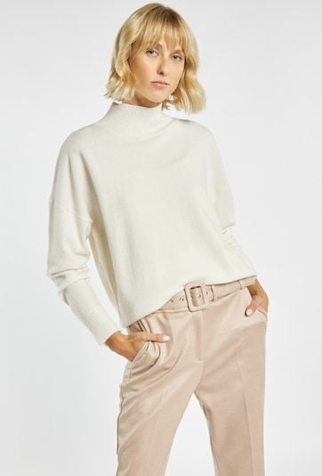 Sweter damski z wełną