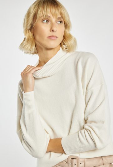 Sweter damski z wełną