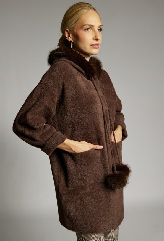 Sweter płaszczowy