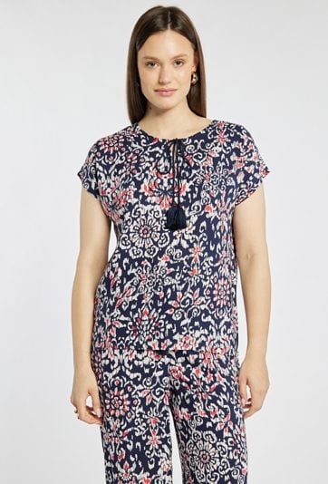 Bluzka damska z wzorem