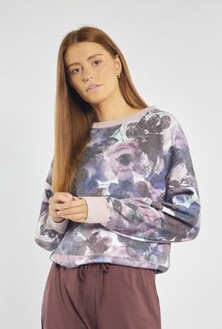 Sportowa bluza w kwiatowym princie