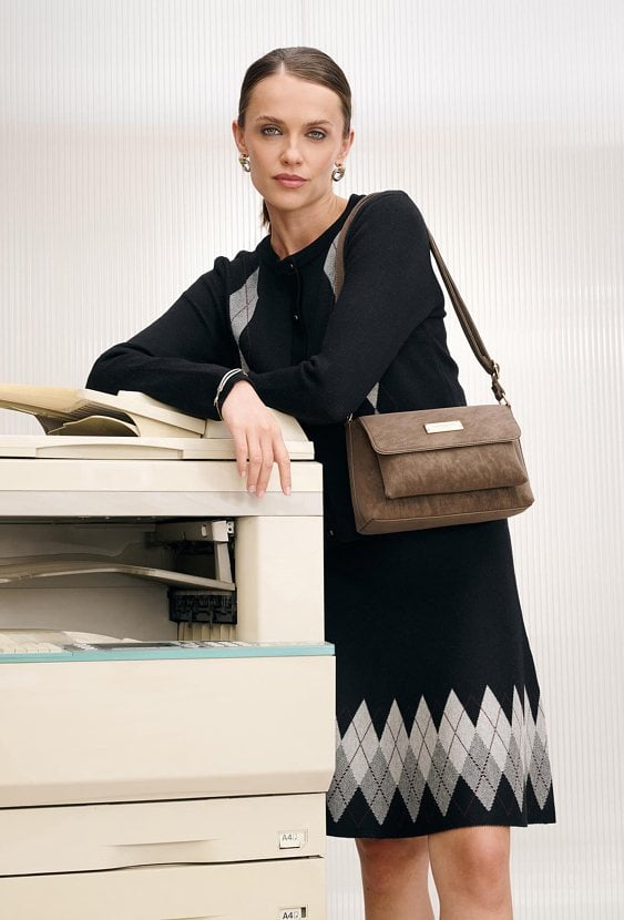 Torba crossbody z klapą