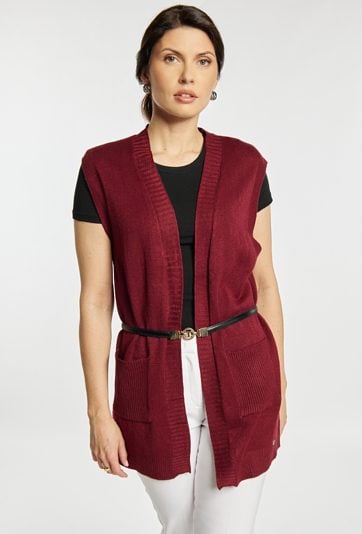 Kardigan damski z kieszeniami