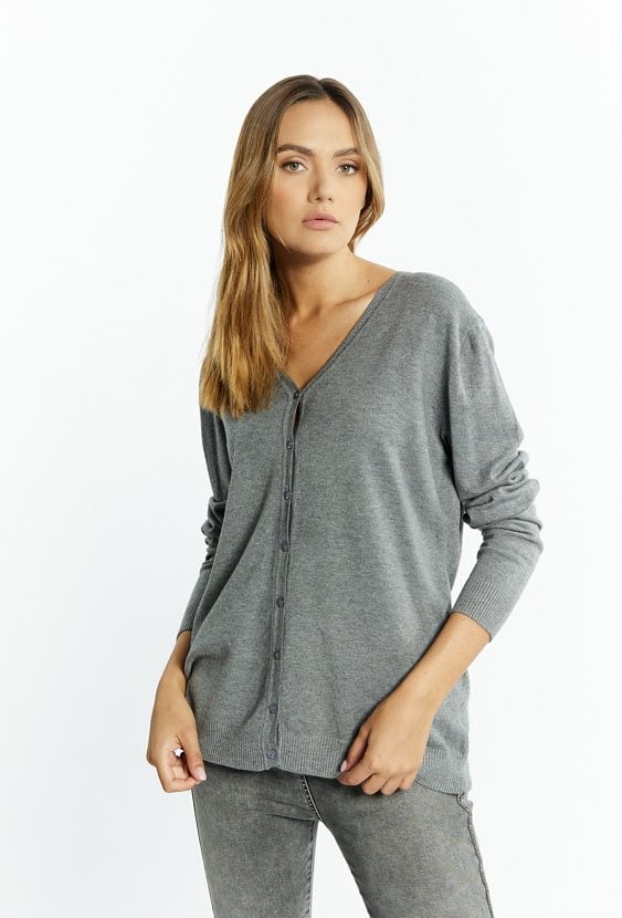 Sweter damski zapinany na guziki