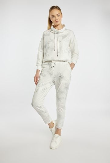 Spodnie dresowe z wzorem