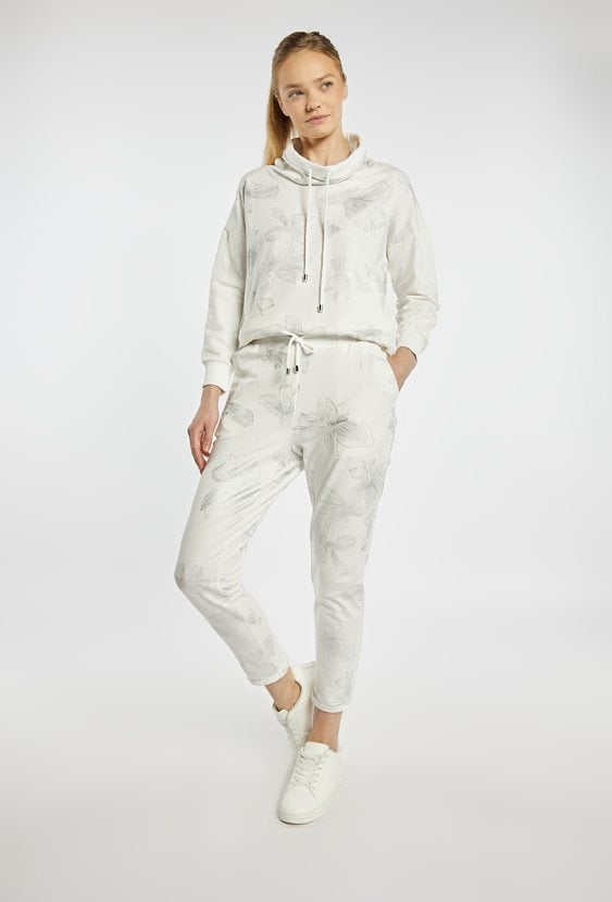 Spodnie dresowe z wzorem