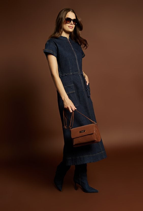 Torba crossbody z klapą