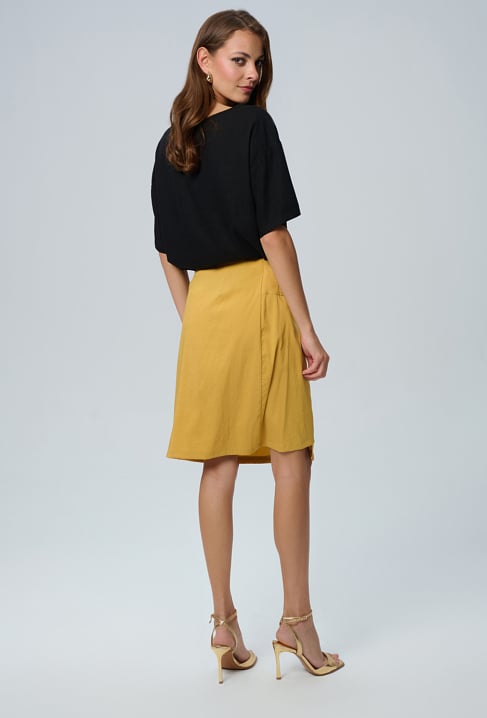 Spódnica z zakładką