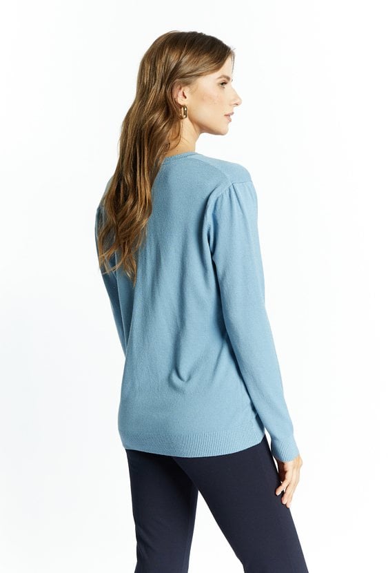 Sweter damski zapinany na guziki