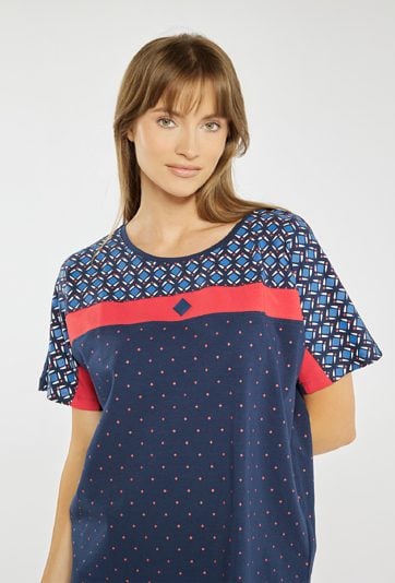 Koszulka od piżamy z wzorem