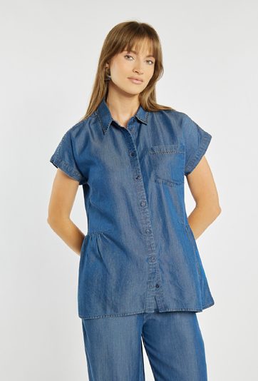 Damska koszula z lyocellu