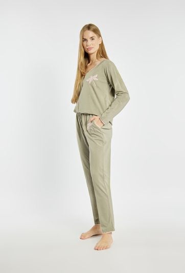 Spodnie od piżamy z kieszeniami