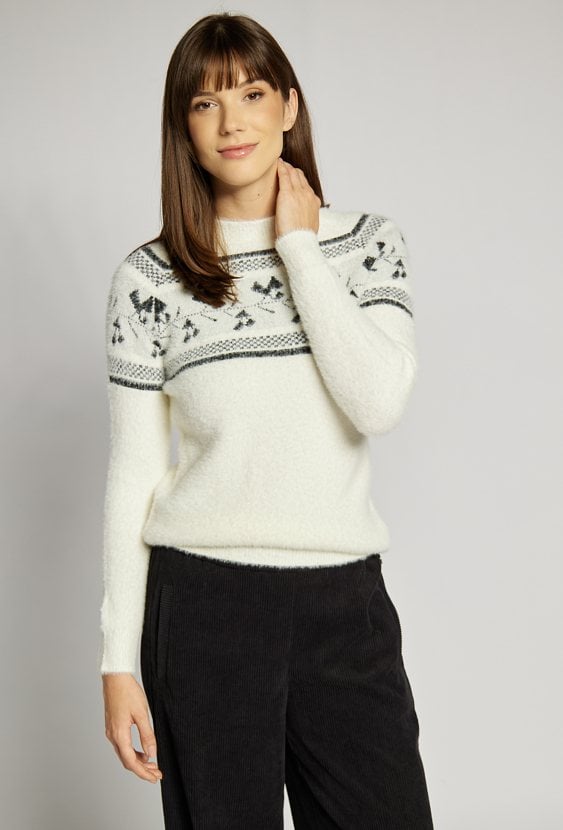 Sweter damski z wiskozą