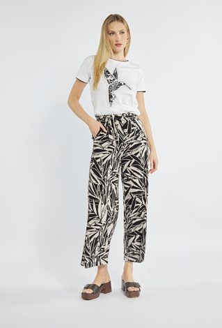 Wzorzyste spodnie