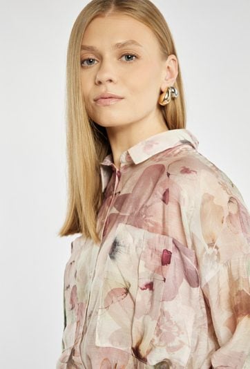 Bluzka w kwiatowy wzór