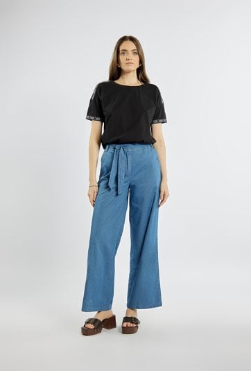 Jeansowe spodnie damskie