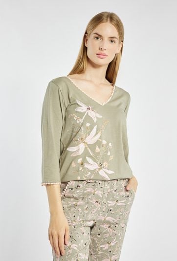 Koszulka od piżamy z wzorem