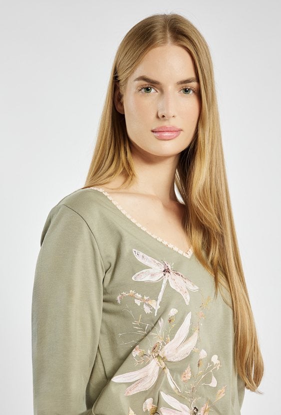 Koszulka od piżamy z wzorem