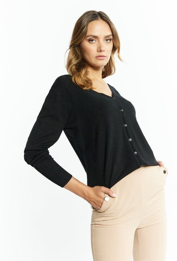 Sweter damski zapinany na guziki